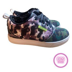 Camo Pattern Heelys Youth Size 3 Shoes